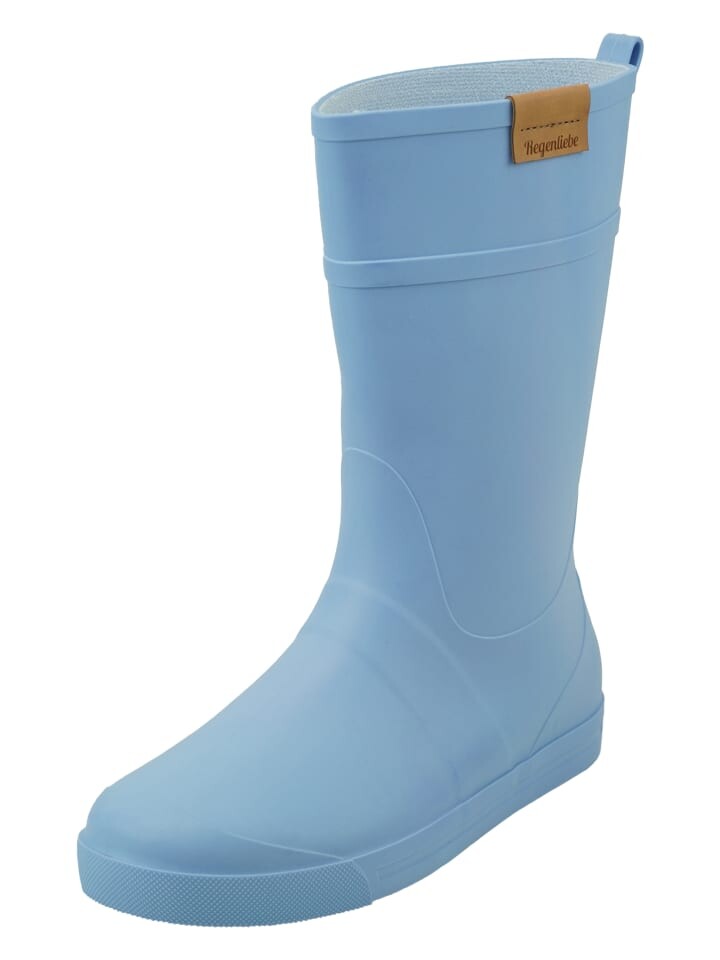 Резиновые сапоги Regenliebe Gummistiefel Summer Rain, светло-синий — фото 2
