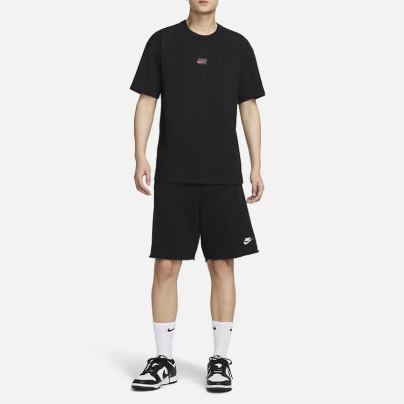 Nike Футболка унисекс черная — фото 4