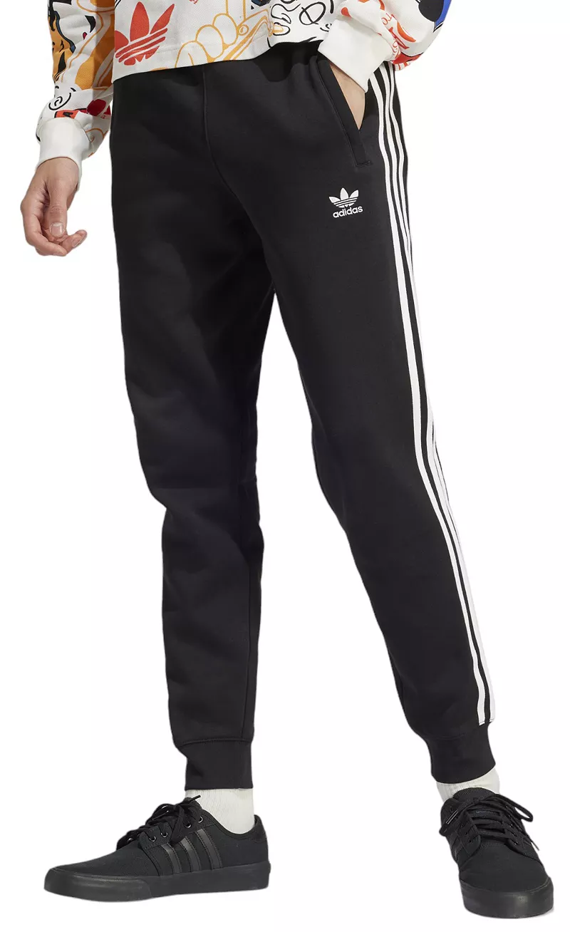 

Мужские джоггеры с 3 полосками Adidas Adicolor, черный
