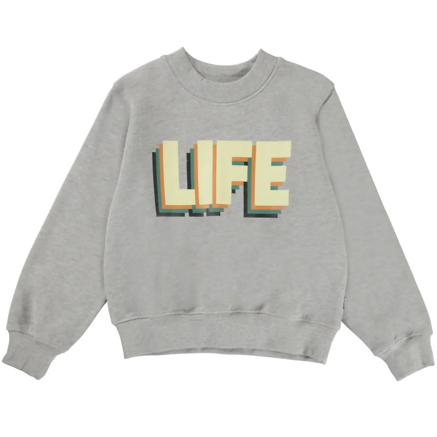 Толстовка Marge Life серого меланжевого цвета Molo — фото 2