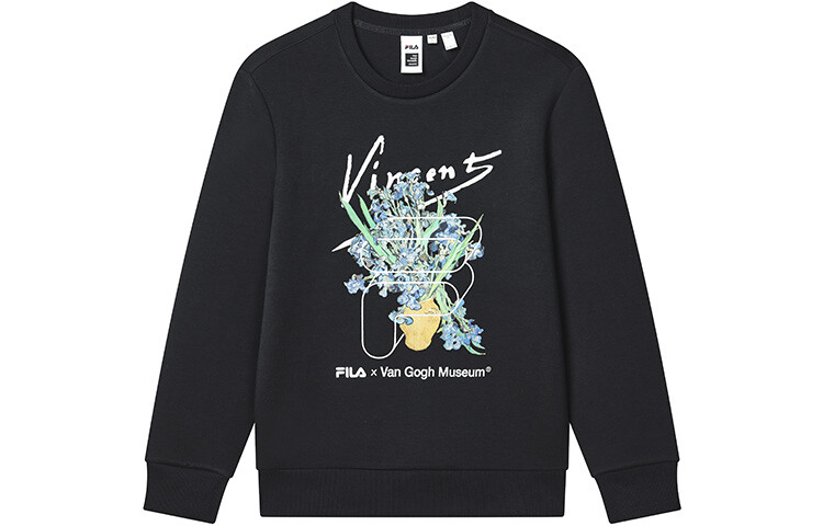 

Мужская толстовка Van Gogh Museum 2.0, цвет черный как смоль Fila, черный