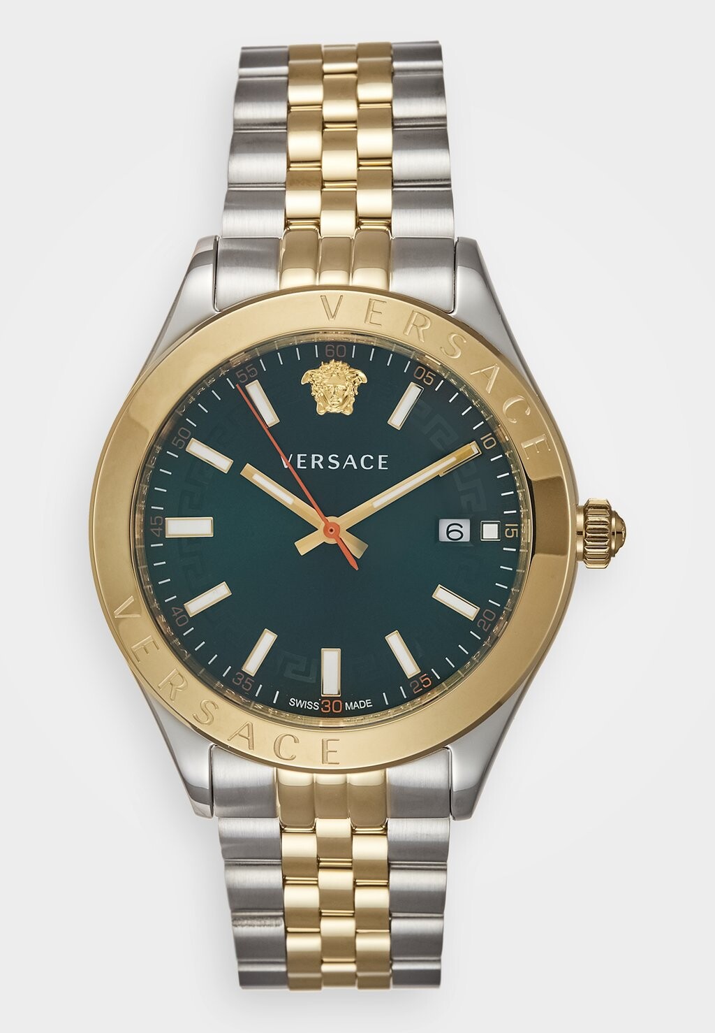 

Часы Hellenyium Versace, цвет green/silver-coloured