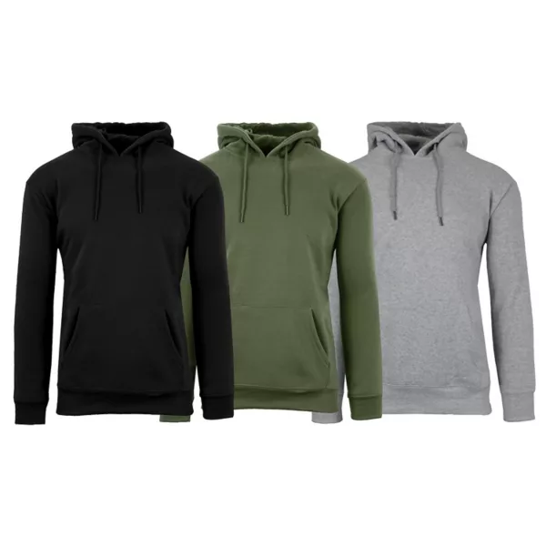 

Мужская утеплённая толстовка с капюшоном Modern Fit, 3 шт Rudolph, цвет black olive gray