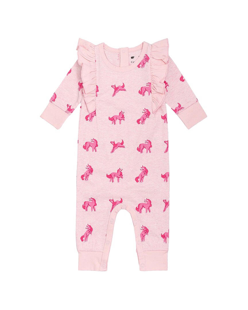 

Комбинезон с двойными оборками Monica + Andy, розовый