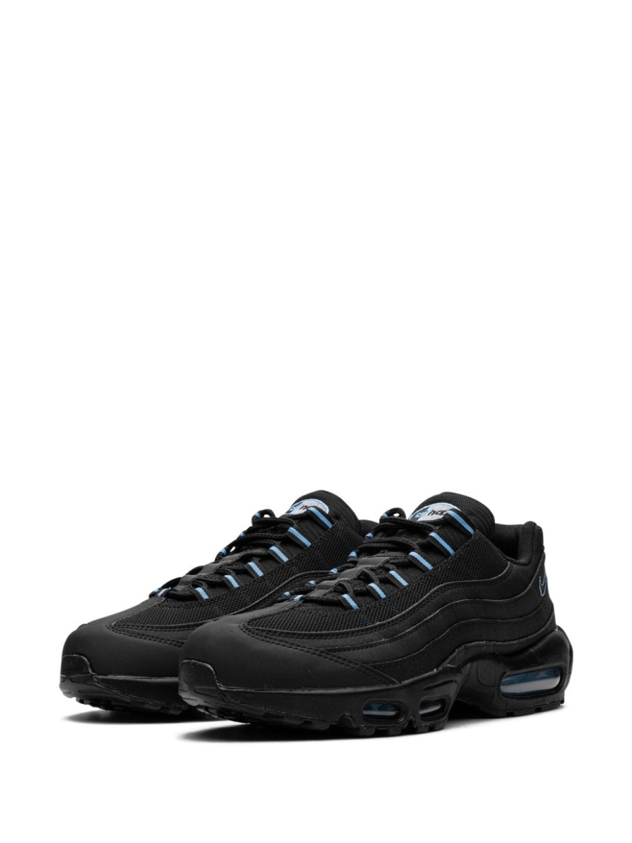 

Кроссовки Air Max 95 'Black/University Blue' Nike, черный