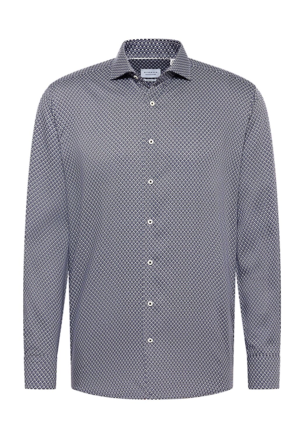 

Хлопковая рубашка MODERN FIT ETERNA, серый