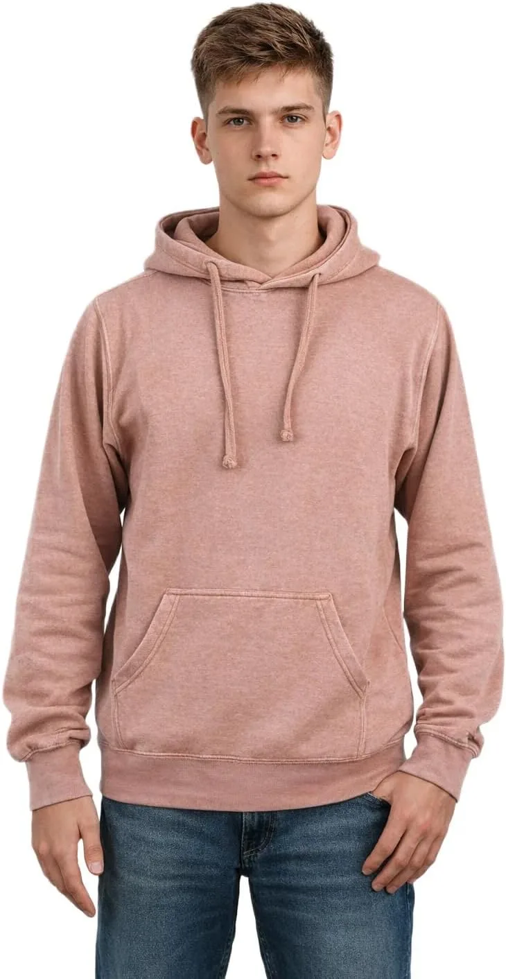 

Винтажный флисовый унисекс худи, пуловер с капюшоном стиль 617 Milltex