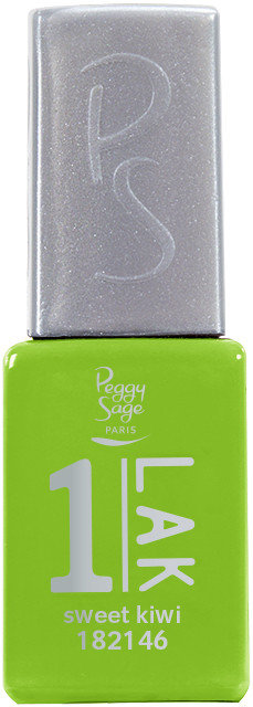 

1LAK Sweet Kiwi гибридный лак 3в1 5мл Peggy Sage