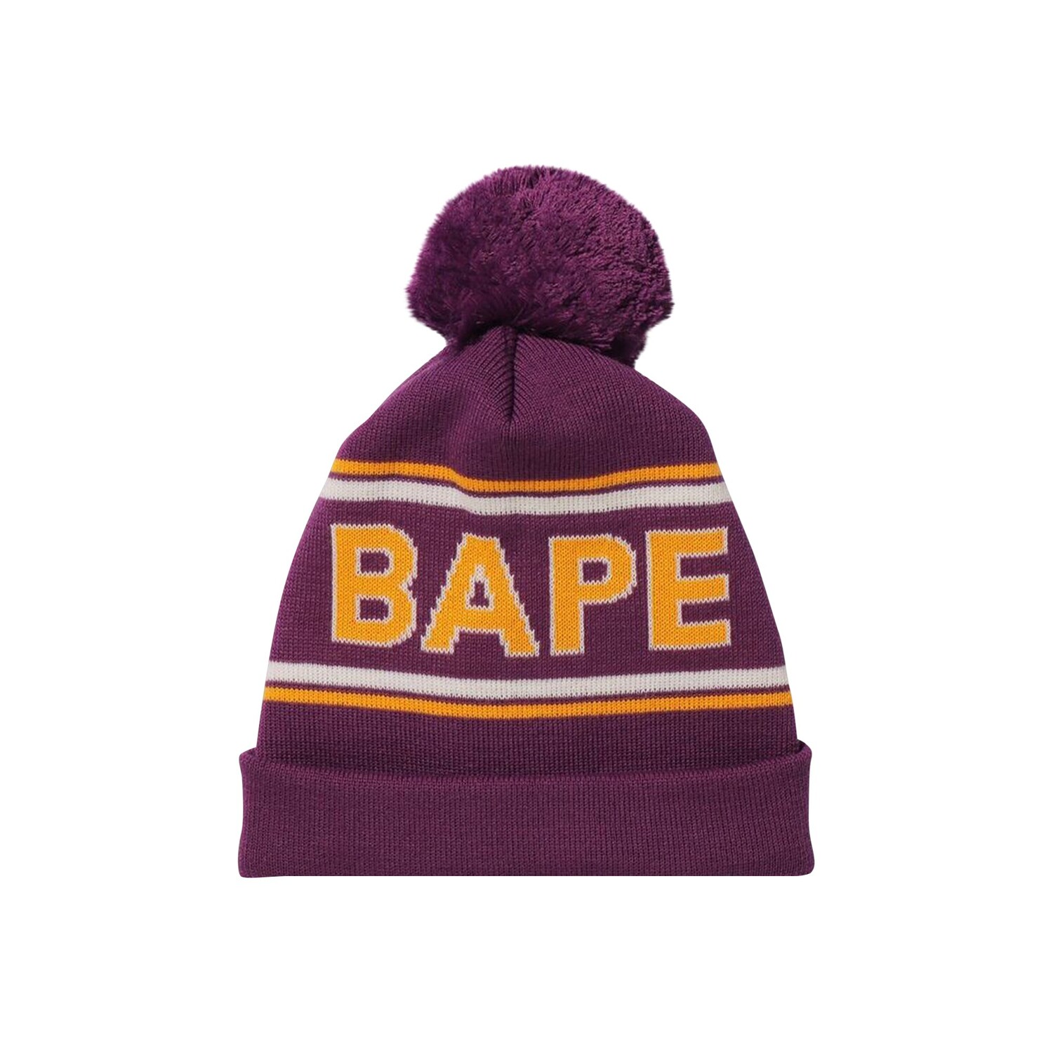 

Вязаная шапка BAPE Фиолетовый