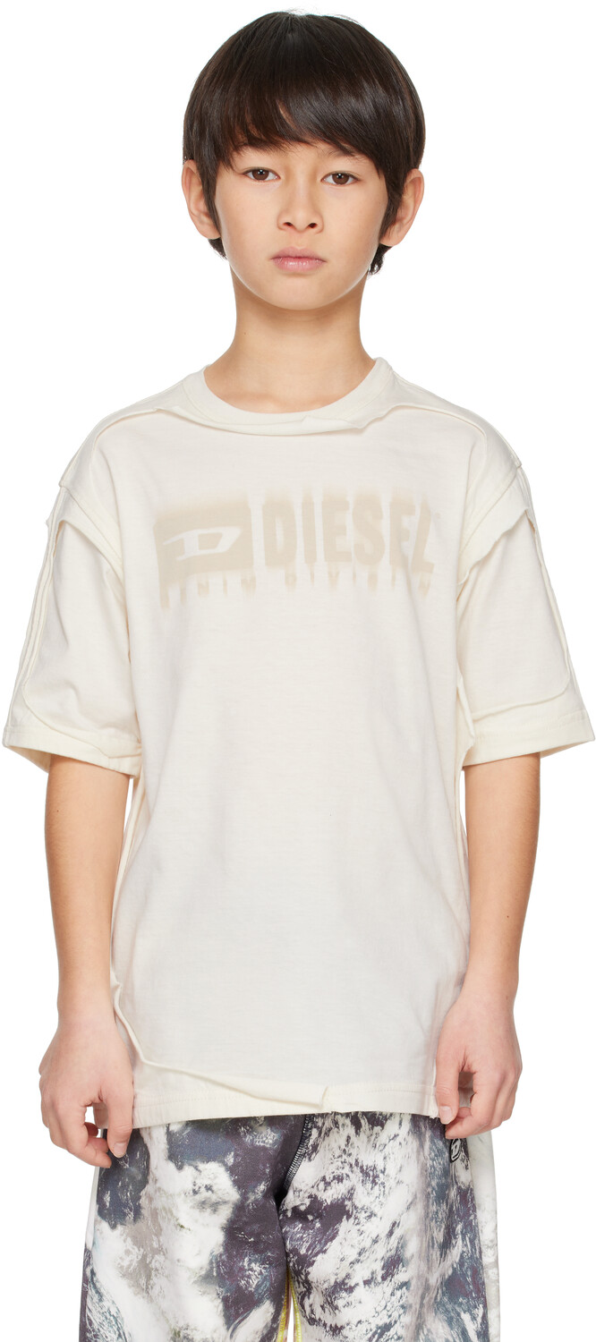 

Детская многослойная футболка Off-White Diesel