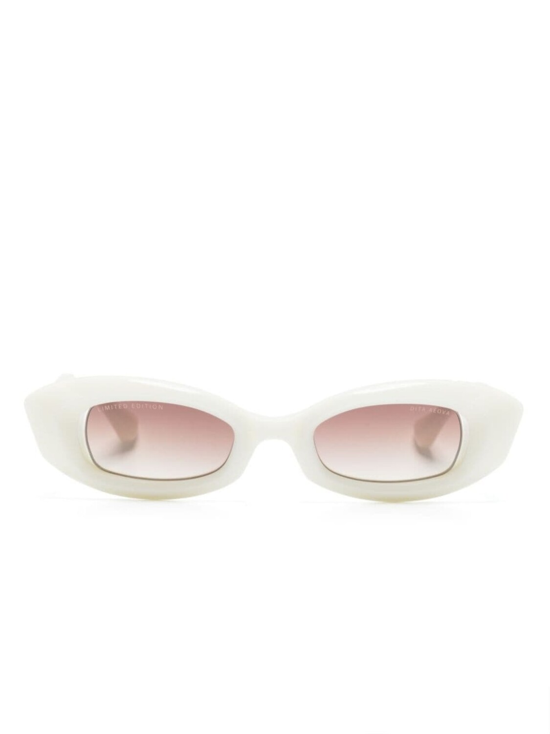 

Dita Eyewear солнцезащитные очки Aeova в оправе-бабочке, белый