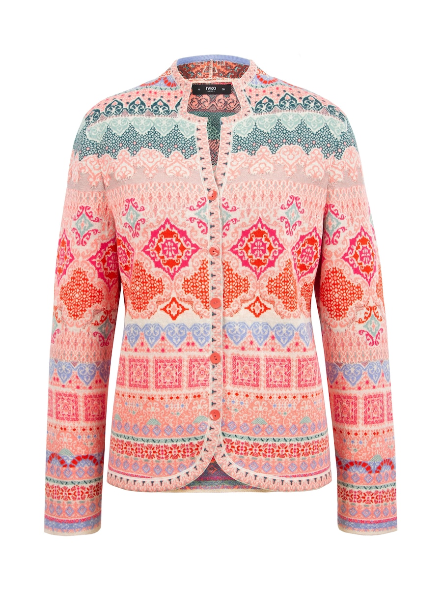 

Куртка межсезонная IVKO Jacquard, коралл