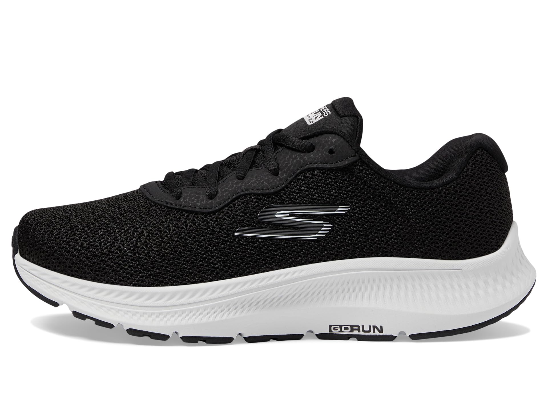 Кроссовки SKECHERS Go Run Consistent 2.0 Engaged, черный/белый — фото 4