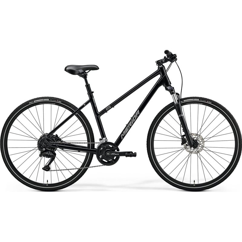 

Женский гибридный велосипед Merida Crossway 100 Silver/Black
