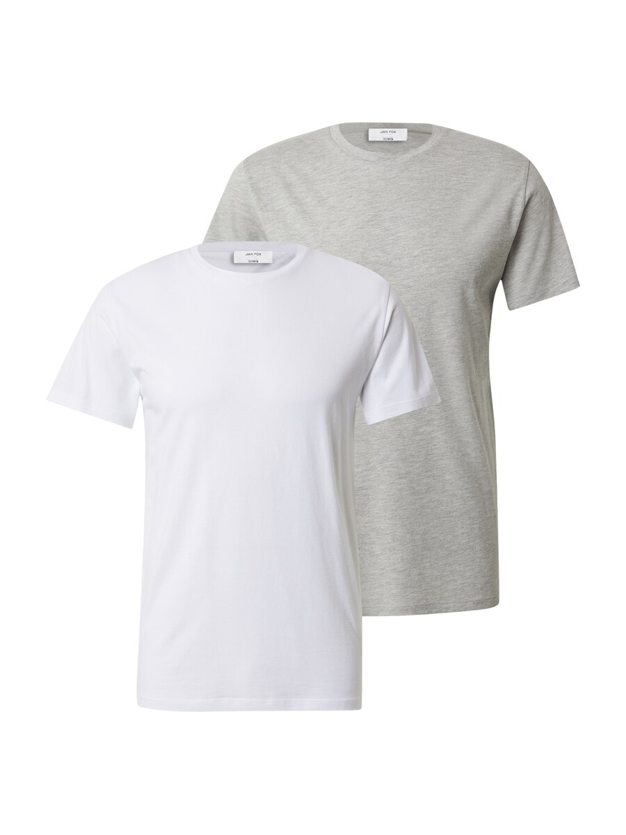 

Рубашка DAN FOX APPAREL Piet, цвет mottled grey/White