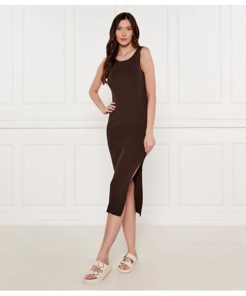 

Платье Джулии Guess Jeans, коричневый