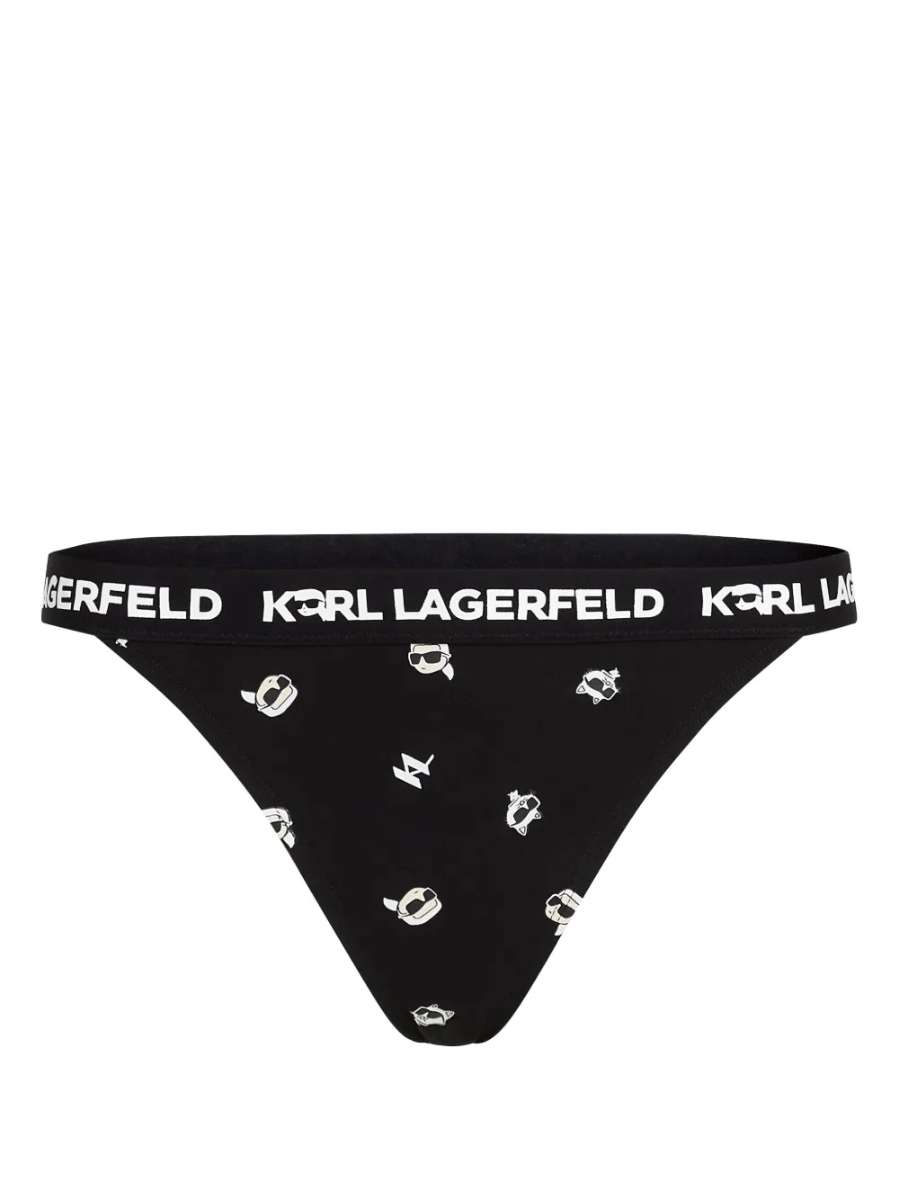 

Трусы-брифы Ikonik с логотипом KARL LAGERFELD, черный