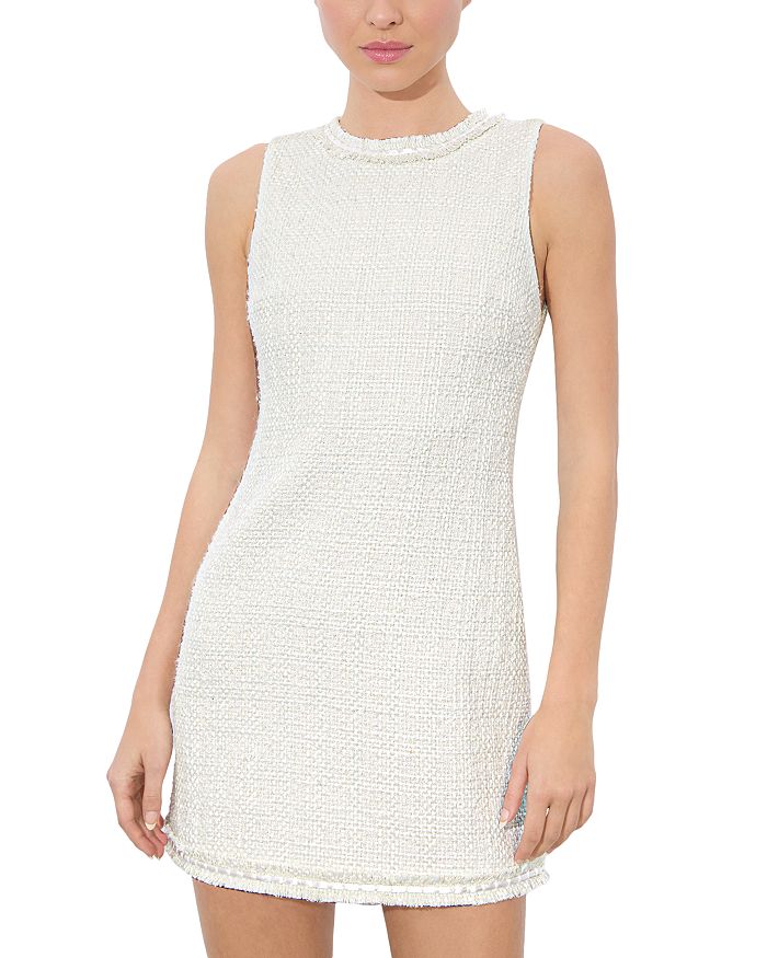 

Мини-платье Coley Alice and Olivia, белый
