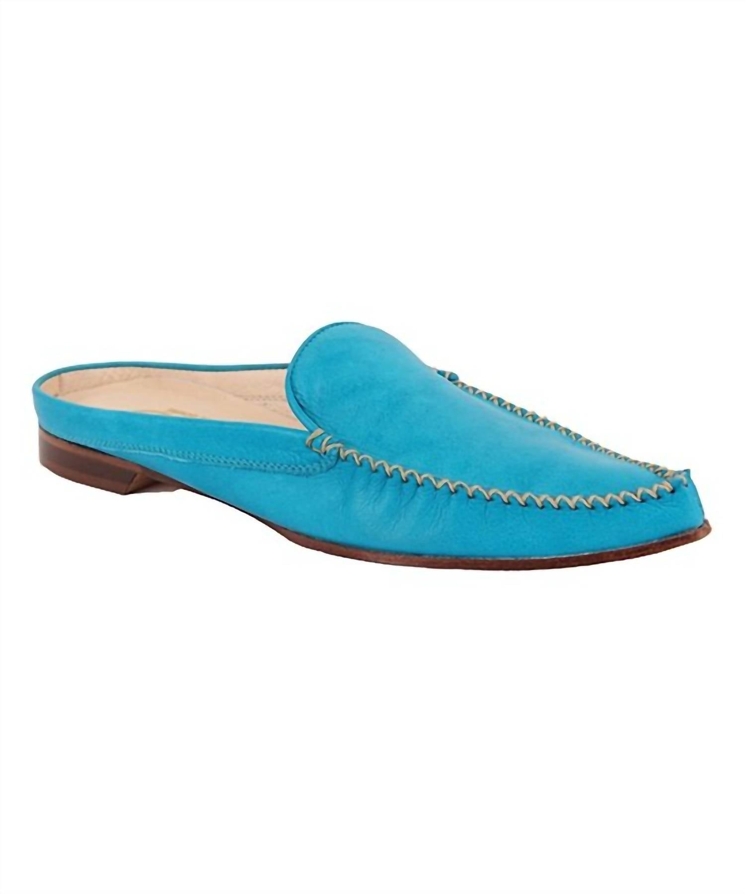 Женские сандалии Keaton Leather из бирюзовой кожи Golo
