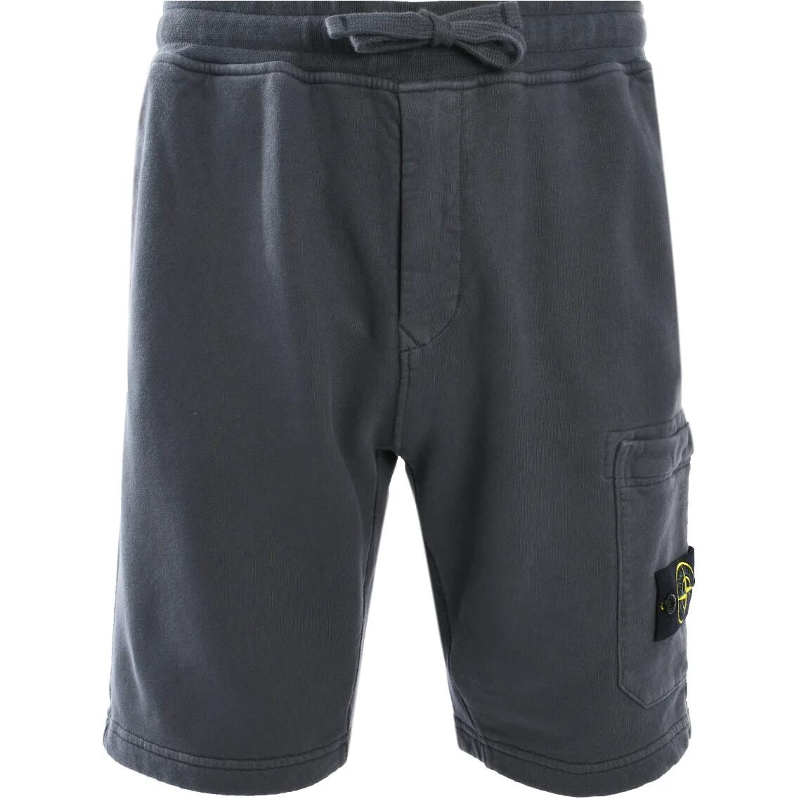

Шорты-карго мужские свинцовые серые Stone Island, серый
