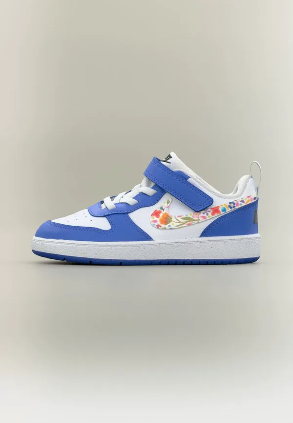 Кроссовки унисекс court borough Nike Sportswear, White/Sapphire/Black