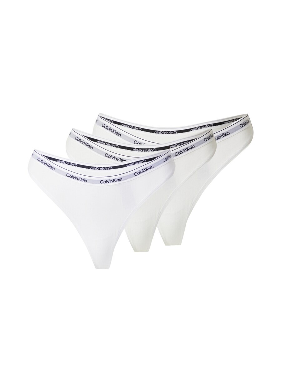 

Стринги Calvin Klein Underwear Thong, цвет white/natural white