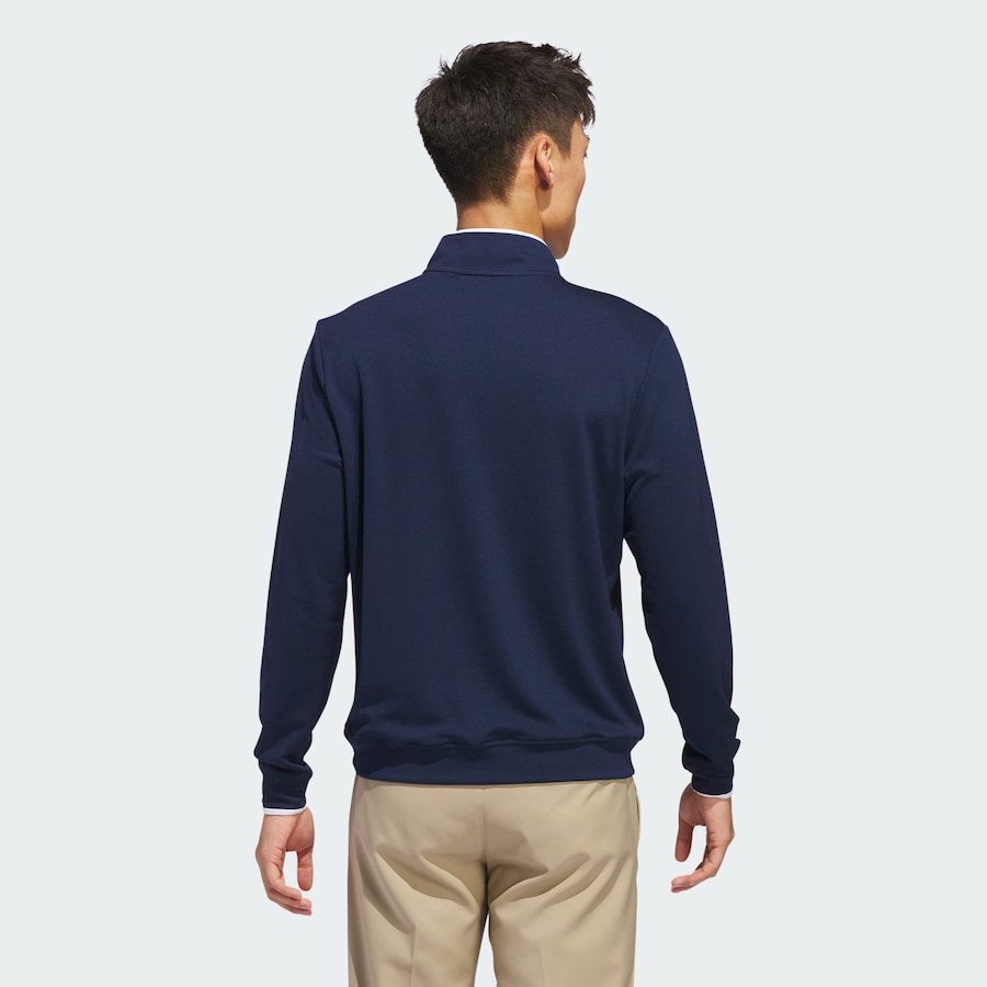 Спортивная толстовка ADIDAS GOLF Lightweight Half-Zip, темно-синий — фото 3