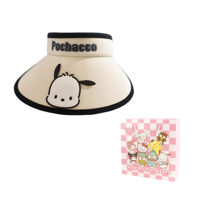 

Sanrio Детская панама из полиэстера с защитой от солнца, Pacha dog sun protection hat