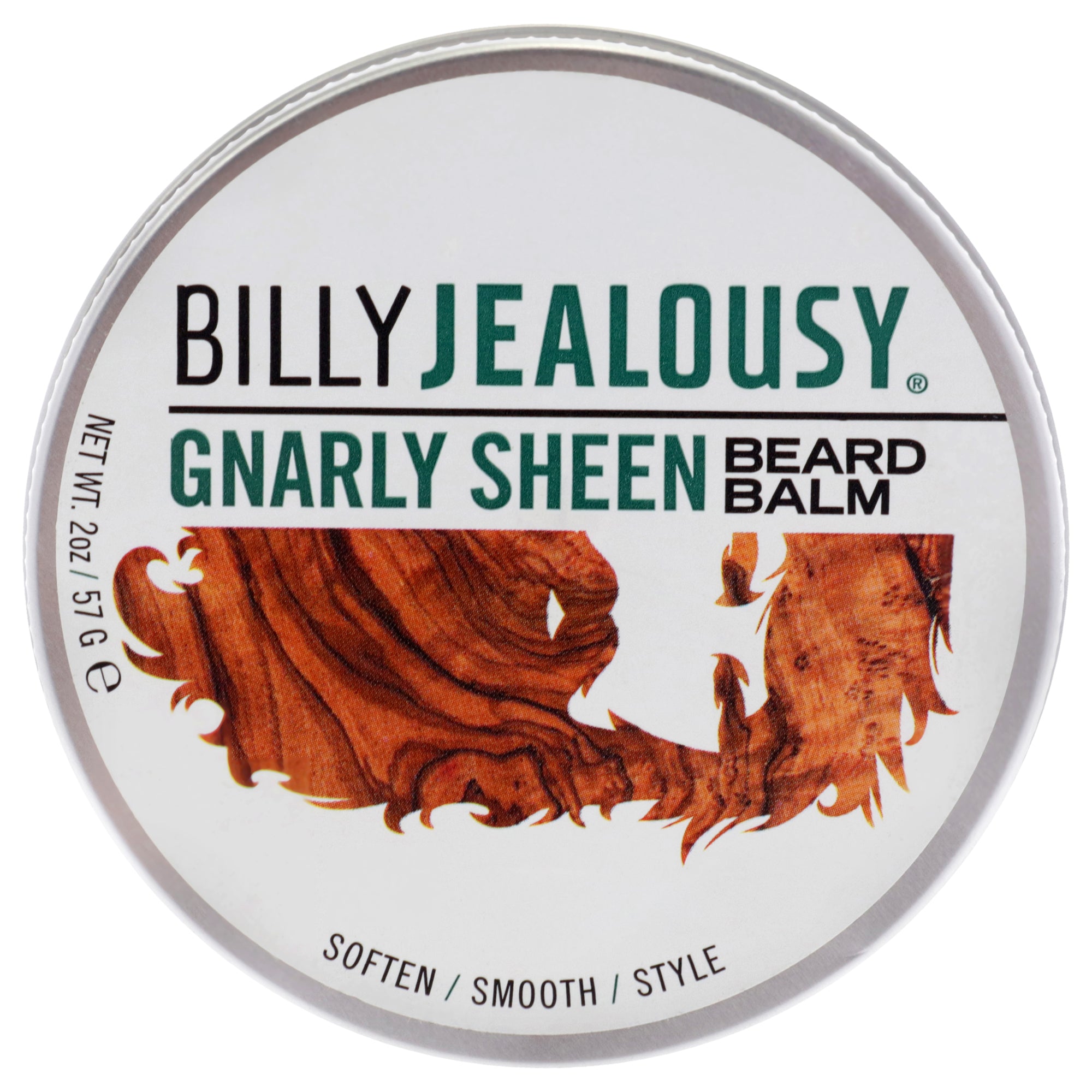 

Бальзам для бороды Gnarly Sheen Beard Balm от Billy Jealousy для мужчин - 2 унции Billy Jealousy, 2.0 Oz