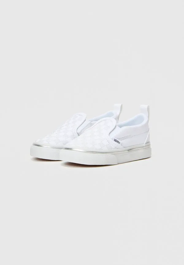 Универсальные скейтбордистские кроссовки Vans, Silver-Coloured/True White — фото 2