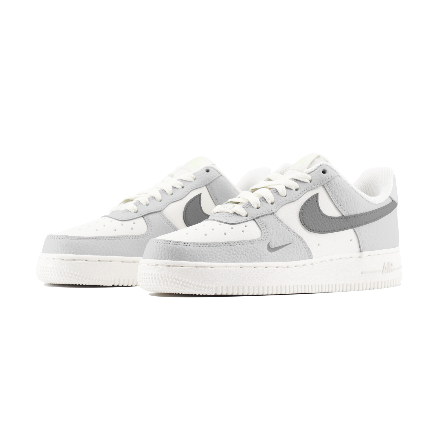 Кроссовки Nike Air Force 1 Abrasion Resistant Low Top Skateboard Unisex бело-серые, цвет White Gray — фото 3