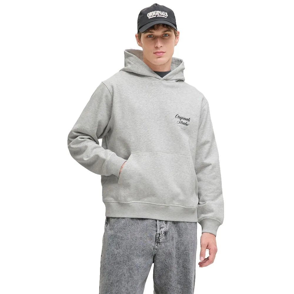 

Худи Jack & Jones Norrebro Typo Back, серый