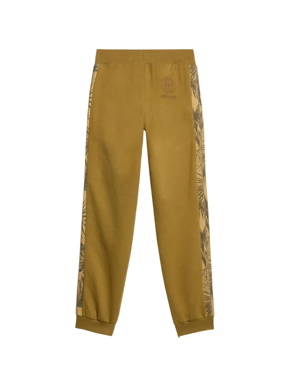 Спортивные штаны с пальмовым принтом Roberto Cavalli Junior, зеленый — фото 2