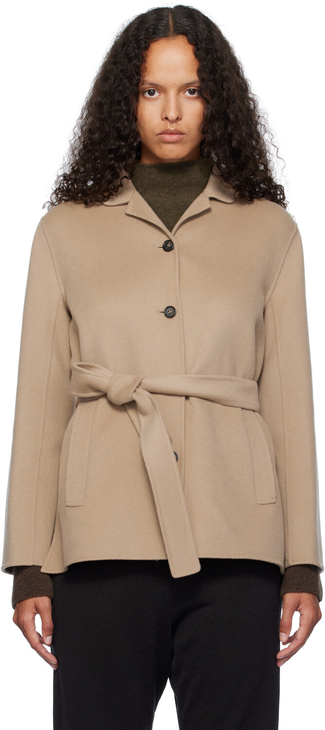 

Бежевая куртка Fiabe Max Mara