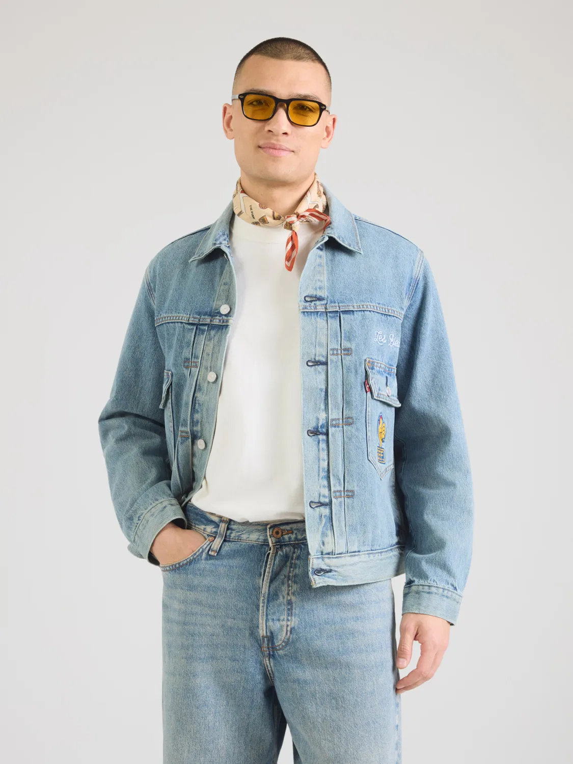 Куртка межсезонья 'WC TYPE II' Levi'S , Royal Blue/Blue Denim — фото 4