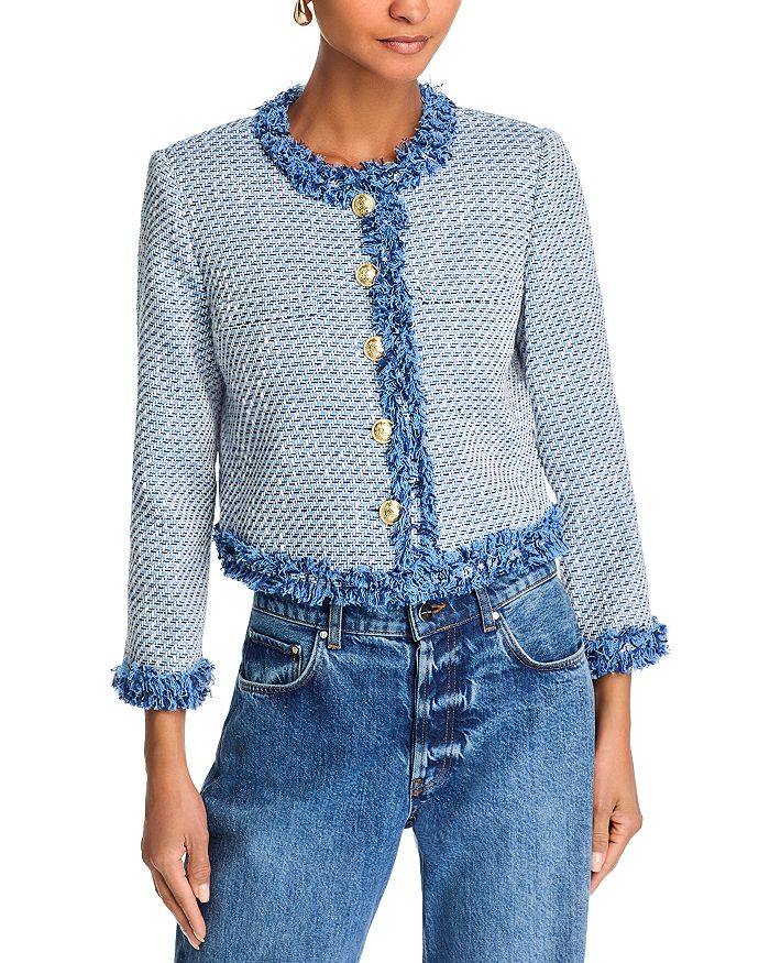 

Короткая куртка Asuka Derek Lam 10 Crosby, синий