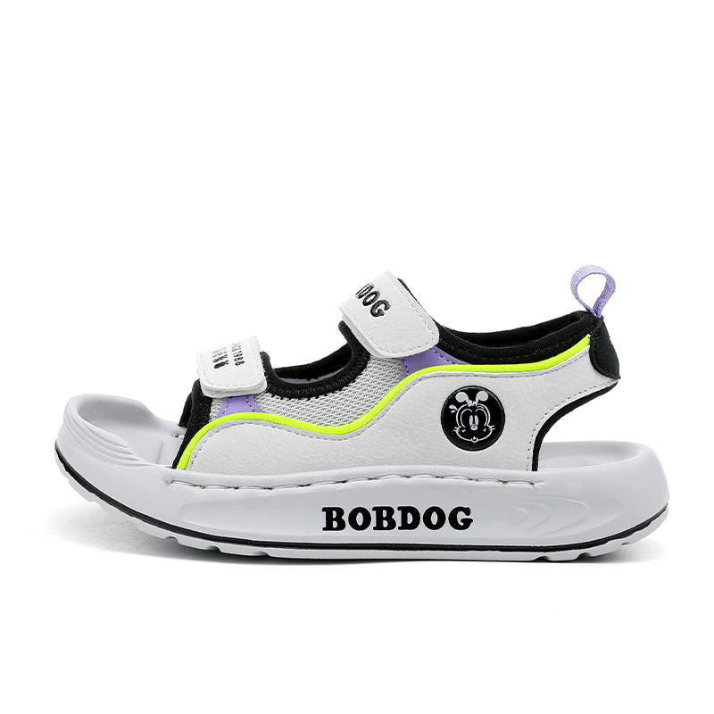 

Детские сандалии BOBDOG, черный/серый