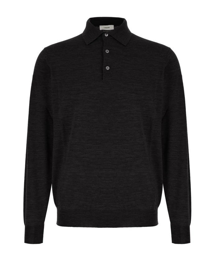 

Классическая мужская рубашка поло Lardini, коричневый