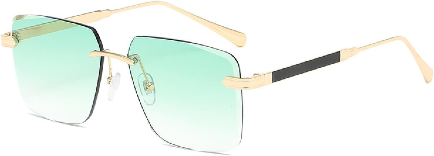 

Солнцезащитные очки с защитой UV400 | Увеличенные безободковые линзы с градиентным переходом цвета | Для женщин и мужчин, для занятий спортом на открытом воздухе и вождения DSVIGF, 04