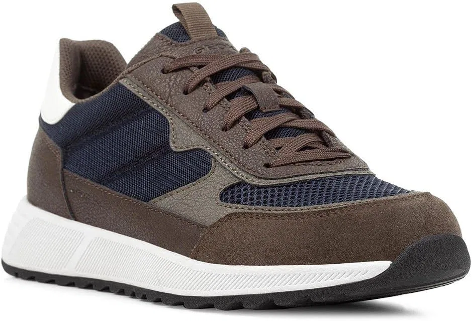 Мужские кроссовки Geox U Molveno, Dk Olive Navy
