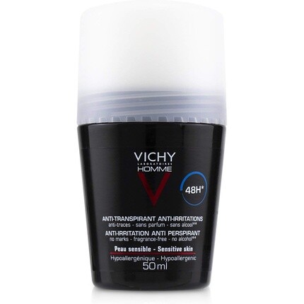 

Шариковый дезодорант Homme 48H для чувствительной кожи, 50 мл, Vichy