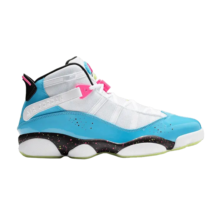 

Кроссовки Air Jordan Jordan 6 Rings GS 'South Beach', белый