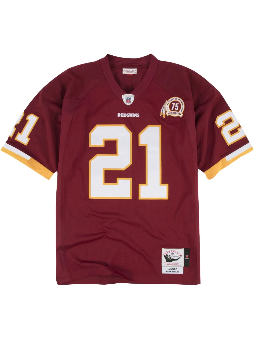 

Топ Washington Redskins 2007 Sean Taylor Mitchell & Ness, красный