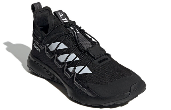 Кроссовки adidas Terrex Voyager 21 'Black White', черный — фото 3