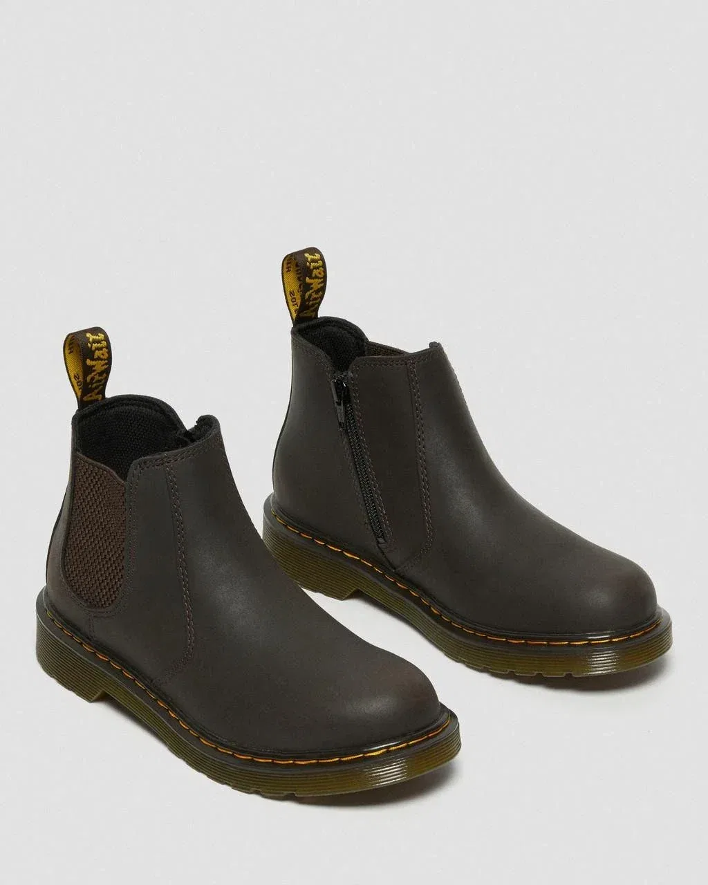 Ботинки Dr Martens Chelsea Wildhorse кожаные детские