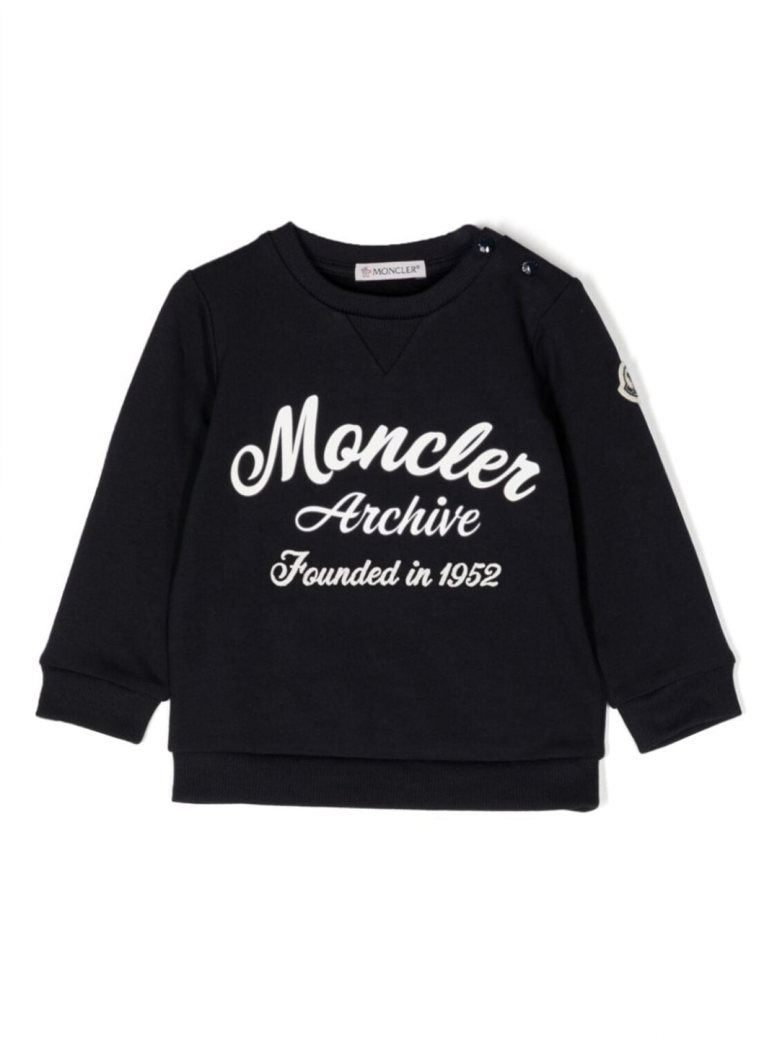 

Moncler Enfant толстовка с логотипом, синий