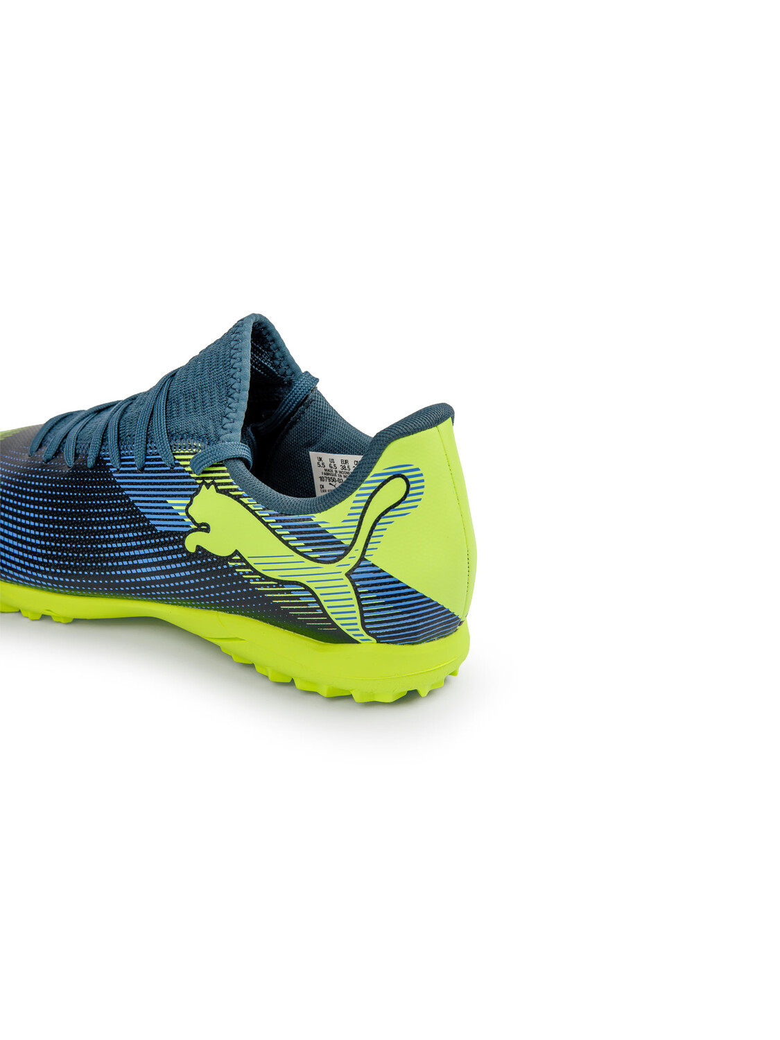 Бутсы scarpe calcetto future 7 play Puma, зеленый — фото 3