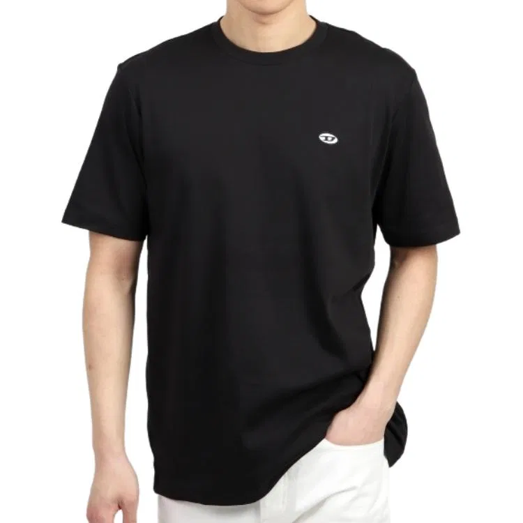 Футболка мужская с круглым вырезом DIESEL Black