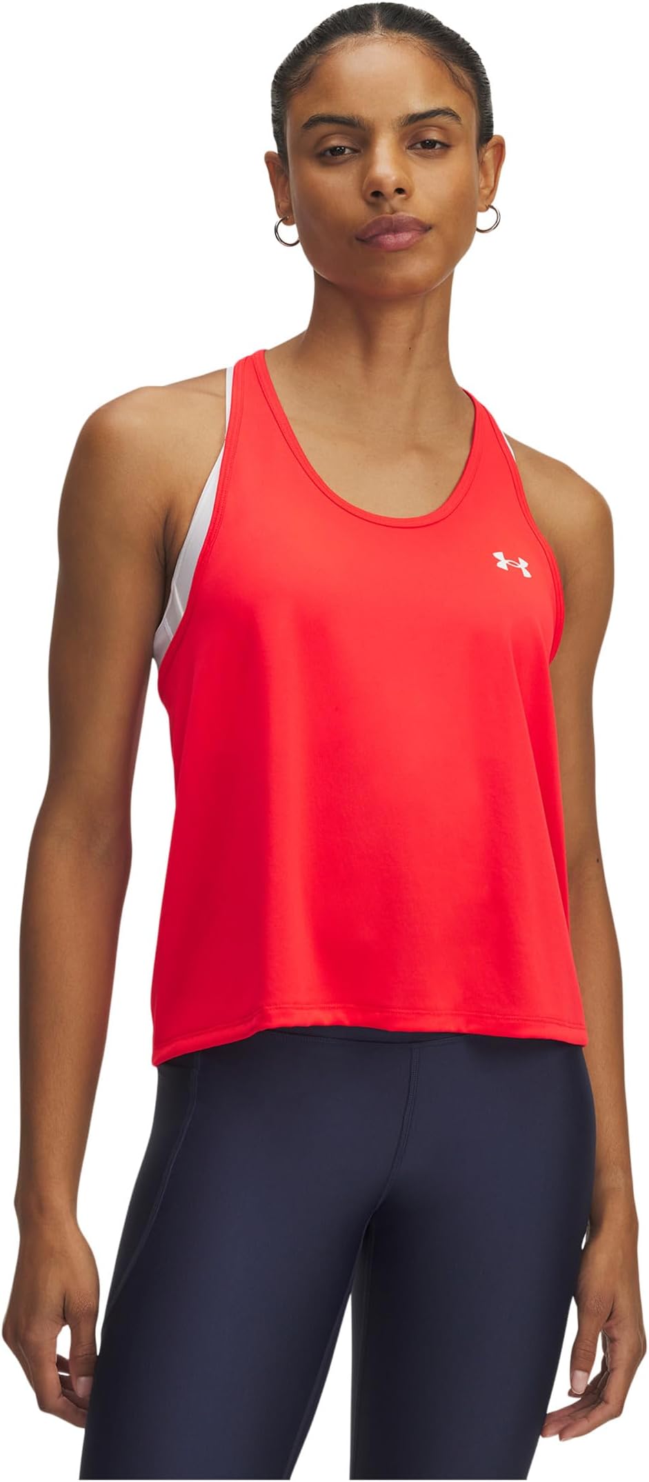 

Топ Under Armour Twch Swing Tank Top, цвет Racer Red/White