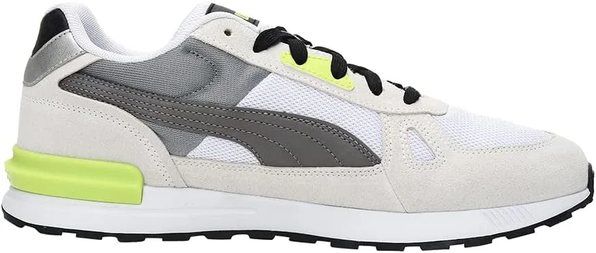 Кроссовки PUMA Graviton Pro унисекс, Puma White Steel Gray Quarry Limepunch — фото 3